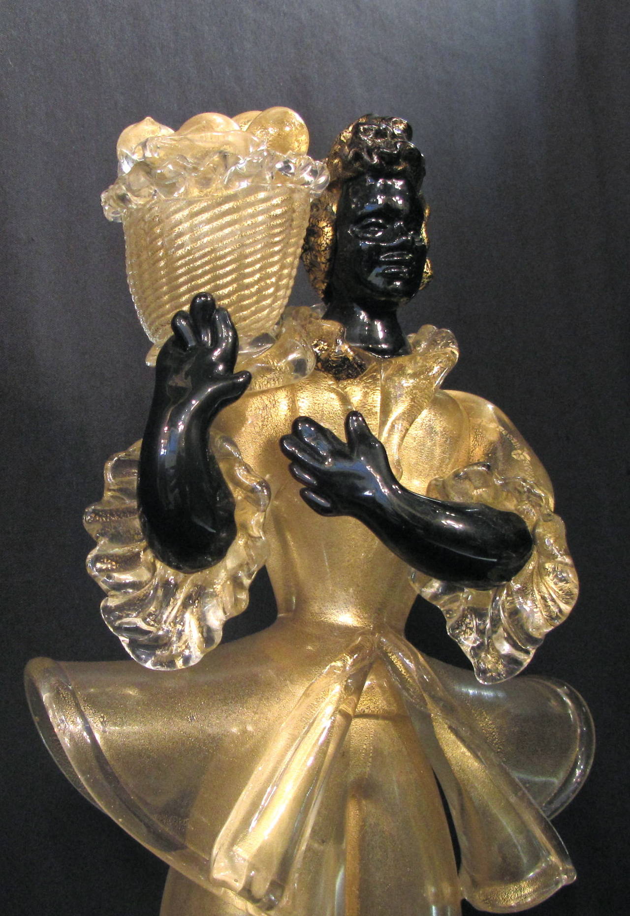 Alfredo Barbini, Murano Glass Figurine For Sale 1