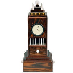 Retro Elie Bleu, French Incense Burner Clock