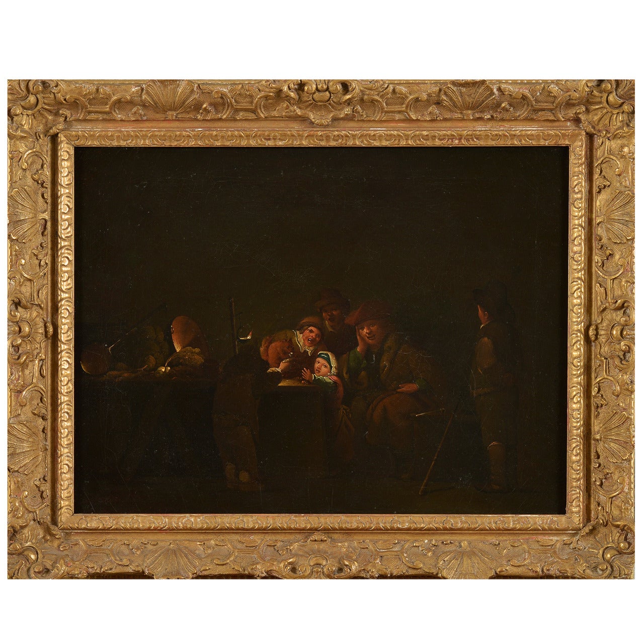 Dutch School, Genre Painting For Sale