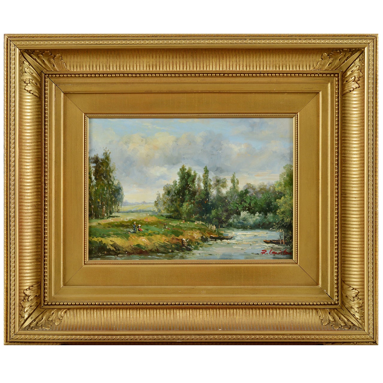 R. Lawiston, British Landscape Painting For Sale
