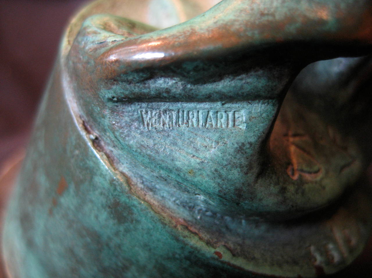 Salvador Dalí, el hombre pájaro, escultura de bronce en venta 1