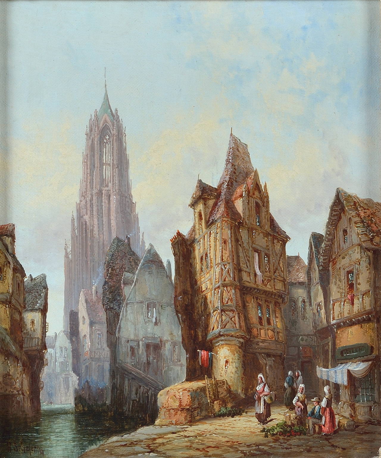 Painting by Henri Schäfer, Utrecht