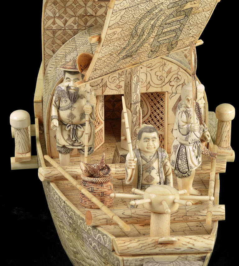 Chinese Boat, 20th Century For Sale 4