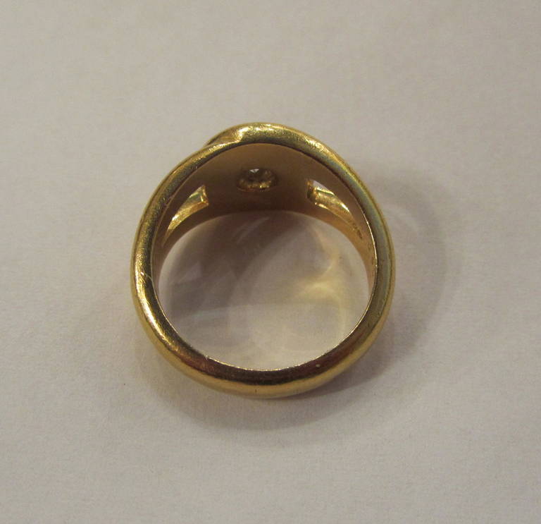 Cartier Solitaire Ring In Excellent Condition For Sale In Montreal, Quebec