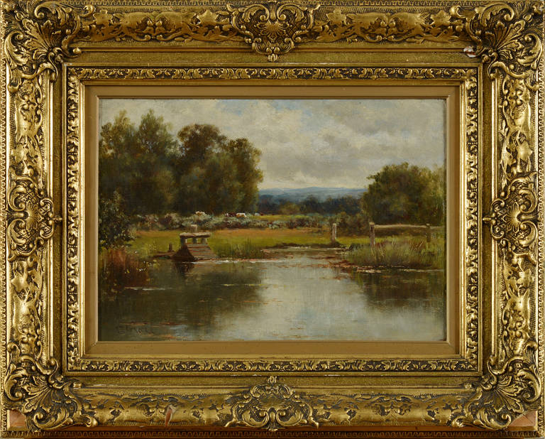 British Country Landscape by English Landscaper E. George Fall