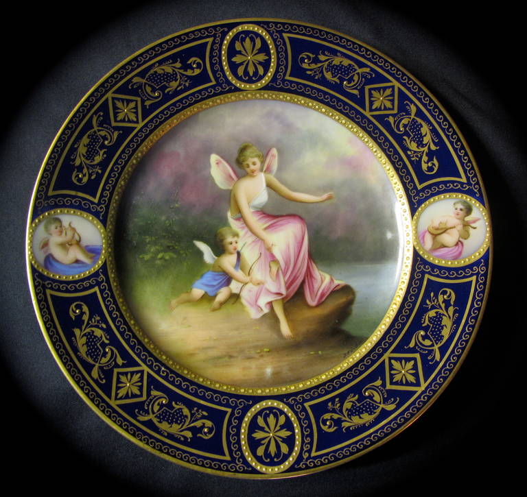 Royal Vienna Porcelain Cabinet Plate