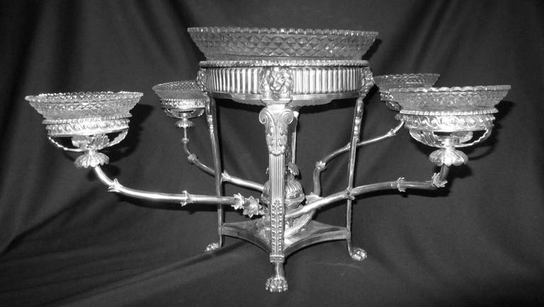 Mathew Boulton, George III, Epergne Centrepiece
