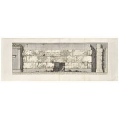 Giovanni Battista Piranesi Rome Tomb of C. Publicius