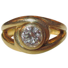 Vintage Cartier Solitaire Ring