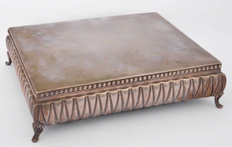 Hungarian Silver Cigar Box
