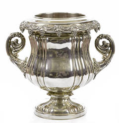 Antique Silver Plated Wine Cooler
