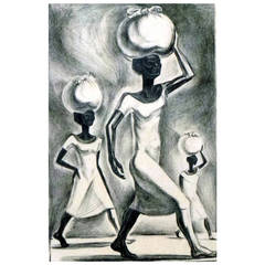 Vintage "Swing Along" Print by Palmer Schoppe