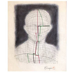 "Buste d
Homme" (Male Bust) by Haruhiko Sunagawa