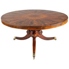 A large Irish George IV centre table