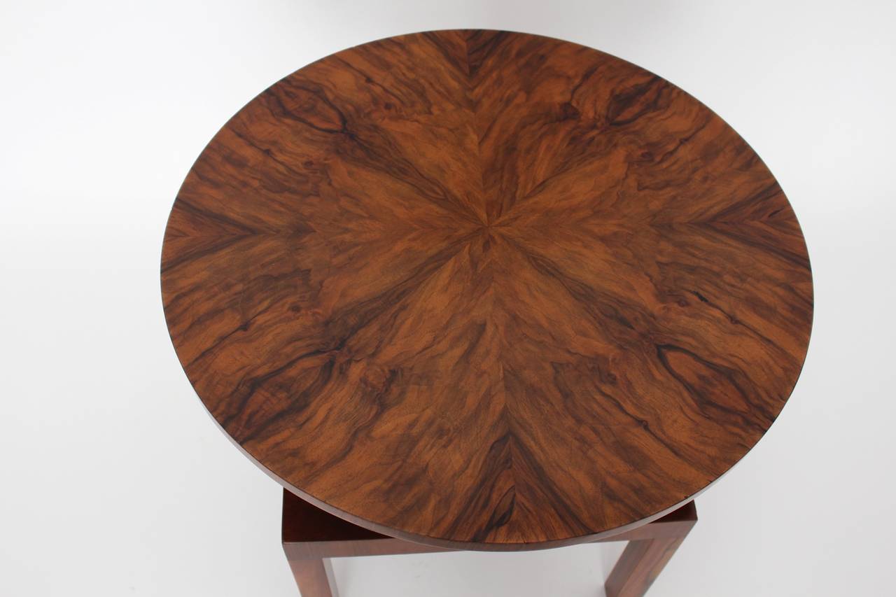 Mid-20th Century Art Deco Coffee Table by Ludwig Schmitt, 1930s, Vienna, Austria