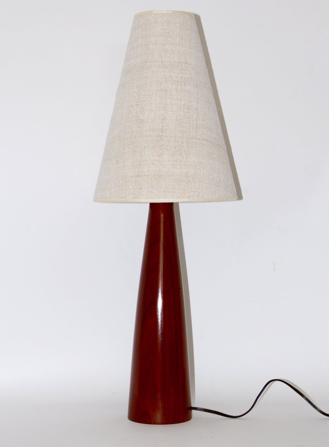 vintage cone lamp