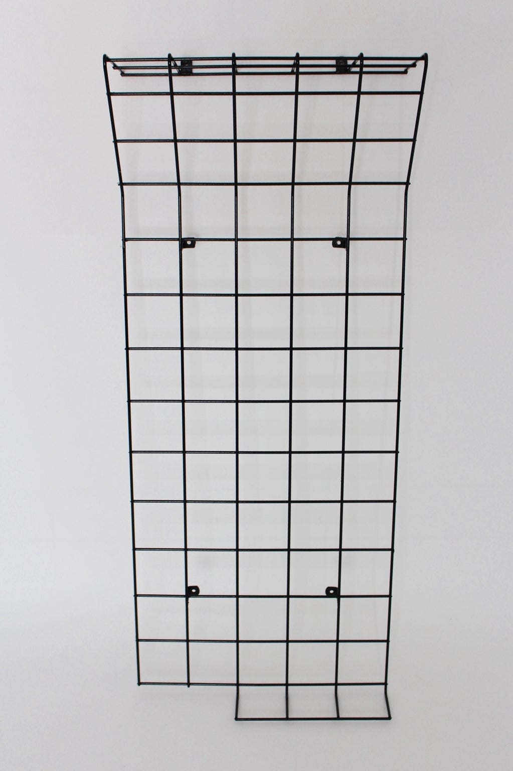 Lacquered Mid Century Moden Wire Steel Vintage Coat Rack Karl Fichtel Germany c 1955 For Sale