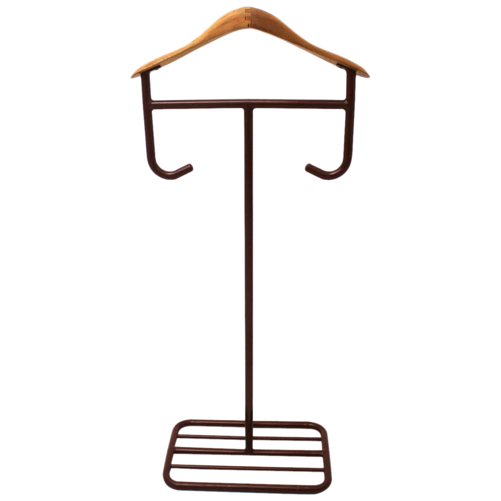 Art Deco Bauhaus Tubular Steel Valet, circa 1930