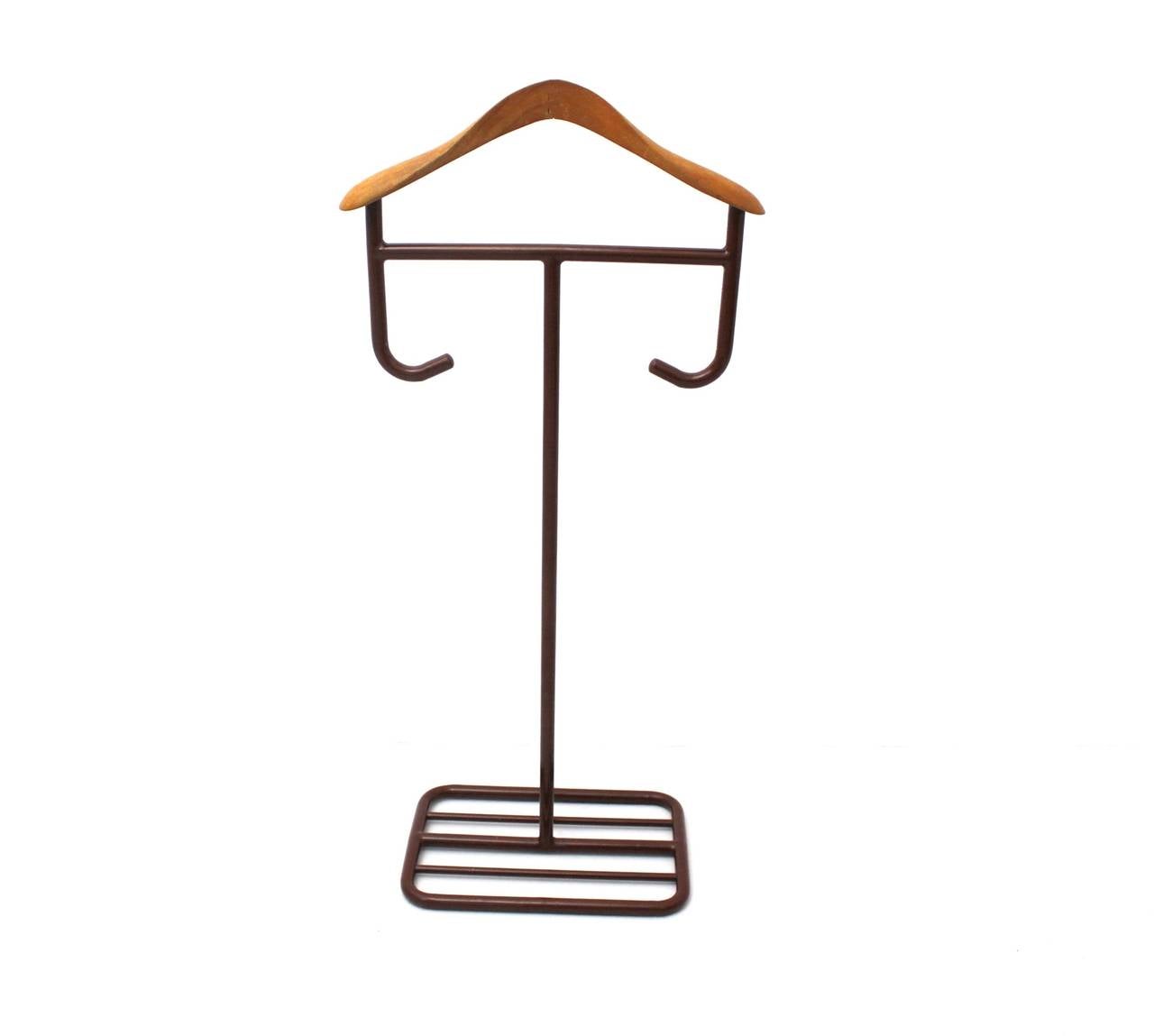 Art Deco Bauhaus Tubular Steel Valet, circa 1930 In Good Condition In Vienna, AT