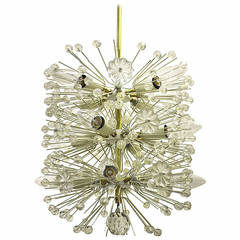 Sputnik Chandelier Dandelion by Emil Stejnar Vienna Austria circa 1955 4