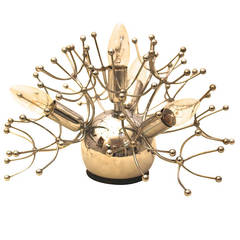 Space Age Chrome Sputnik Sciolari Table Lamp, circa 1960, Italy 7