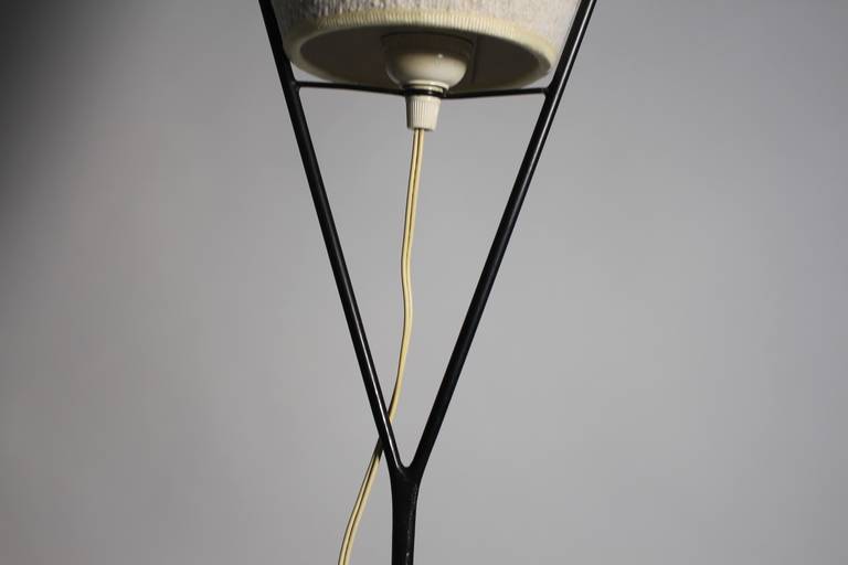 Mid-Century Modern Vintage Authentic Carl Auboeck Floor Lamp Vienna 1950s For Sale 2