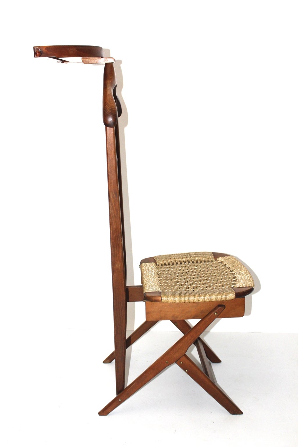 Mid-Century Modern Mid Century Modern Beechwood Valet Chair by Ico & Luisa Parisi, Italy 1950s