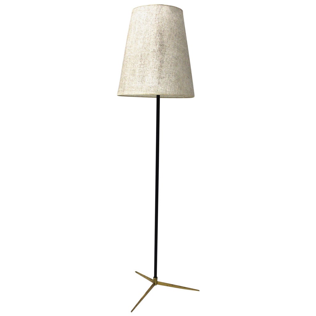 Mid Century Modern Floor Lamp Model Micheline by Kalmar Vienna Austria 1960