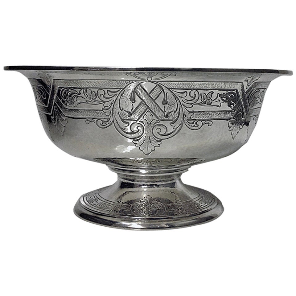 Fine large Gorham American Sterling Silver Bowl, C.1935.