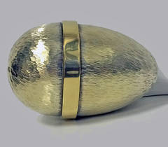 Stuart Devlin Silver Egg, London, 1980