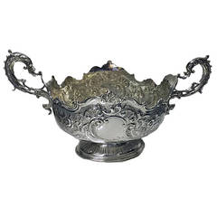 English Silver Centerpiece London, 1900, Barnard
