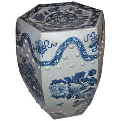 Antique 20th century Chinese Export Porcelain Garden Seat