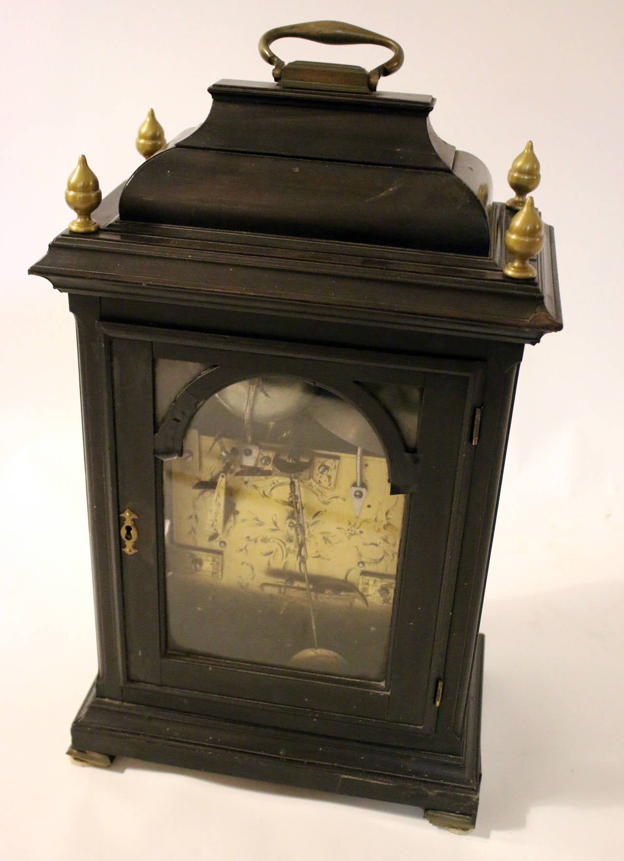 18th Century Bracket Clock by E. Prideaux In Excellent Condition In Savannah, GA