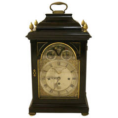 Antique 18th Century Bracket Clock by E. Prideaux