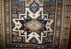 Antique Caucasian Shirvan Carpet