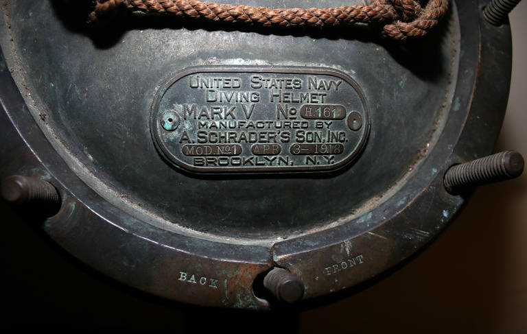 us navy diving helmet mark v 1941