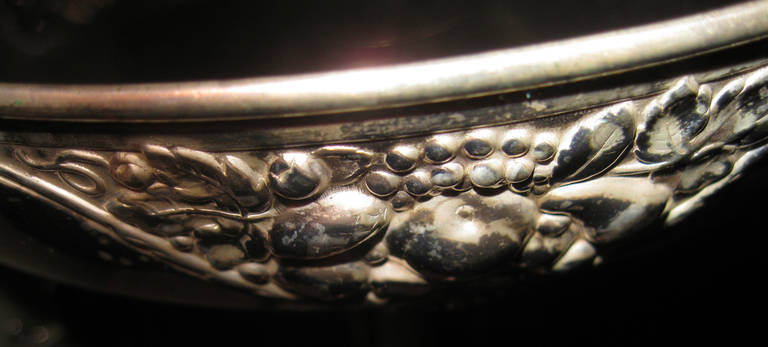 20th Century Silver Plate Epergne by Pedro Bignoli 4