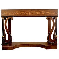 19th Century Regency Mahogany Console Table 8