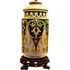 19th century Aesthetic Movement William Morris Style Table Lamp