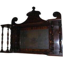 19th Century Chippendale Style Hanging Wall Shelf 2