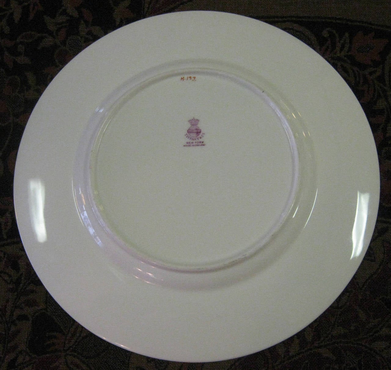 19th Century Tiffany and Co. Set of Twelve Minton English Plates Set 2