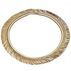 Tiffany & Co. Gold Fringe Necklace