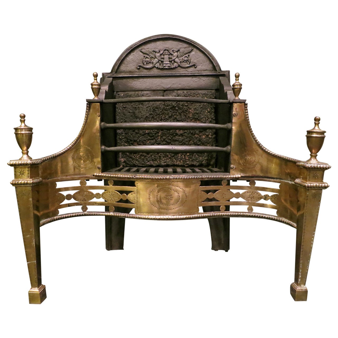 19th Century Fire Grate by Thomas Elsley