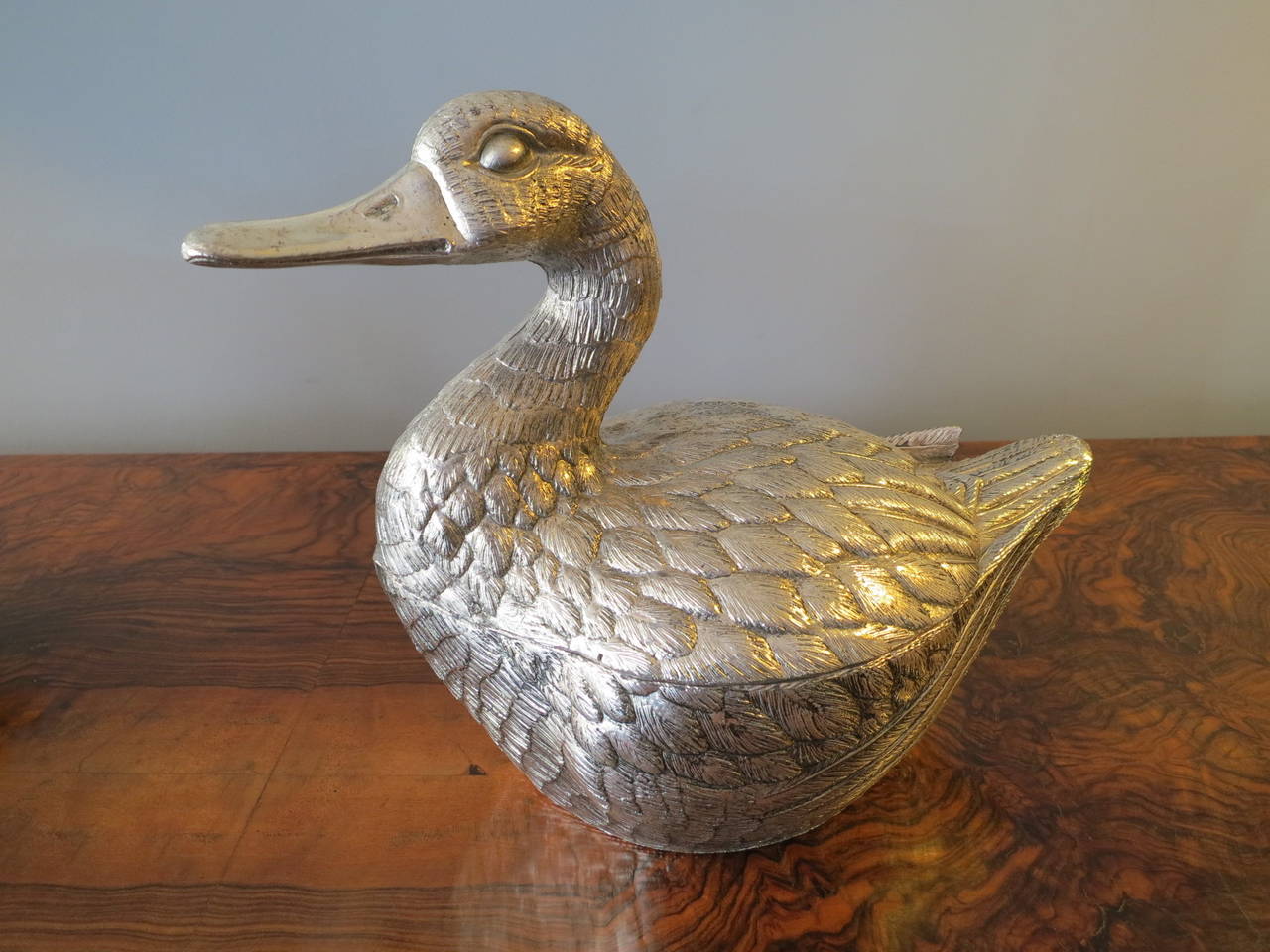 Pair of Mauro Manetti Duck Ice Buckets at 1stDibs