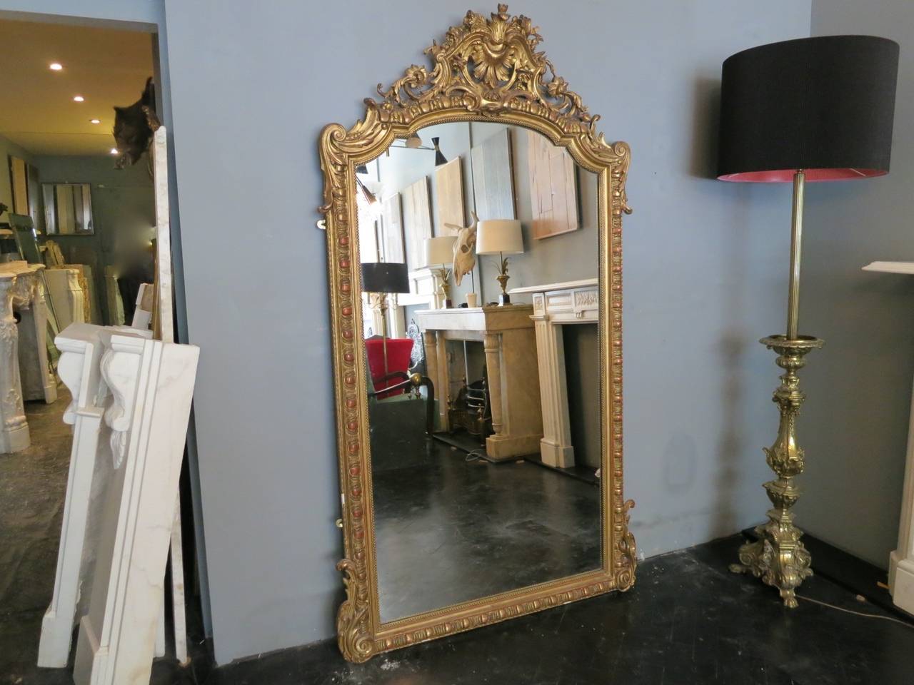 french mirror gold