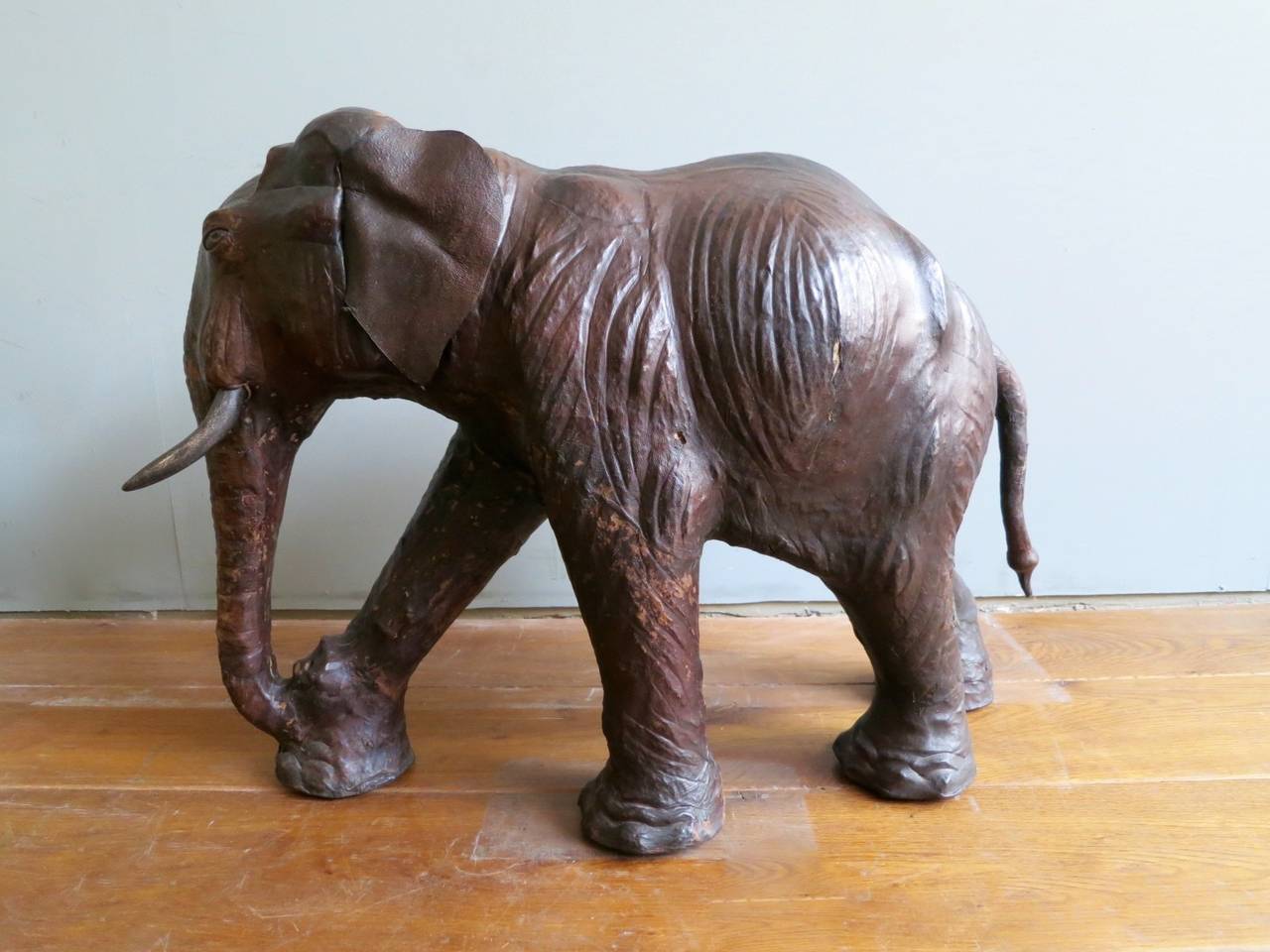 elephant foot footstool