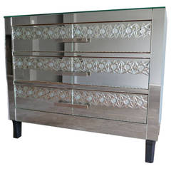 Italian Mirrored Commode