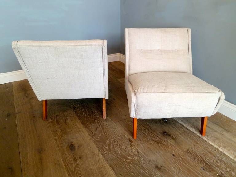 Pair of Occasional Chairs by Ernest Race In Excellent Condition In London, GB