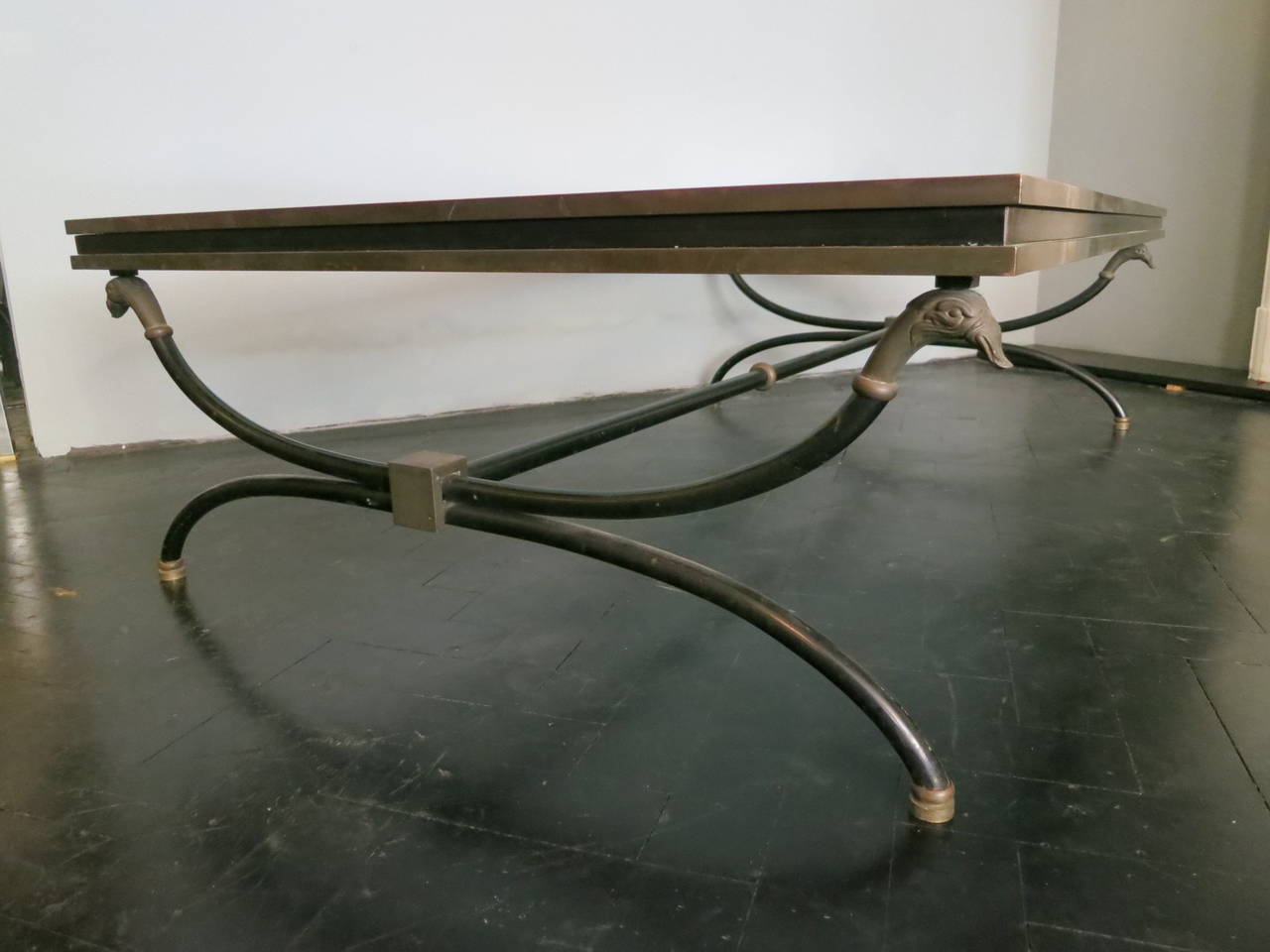 French Bronze Low Table In Good Condition In London, GB