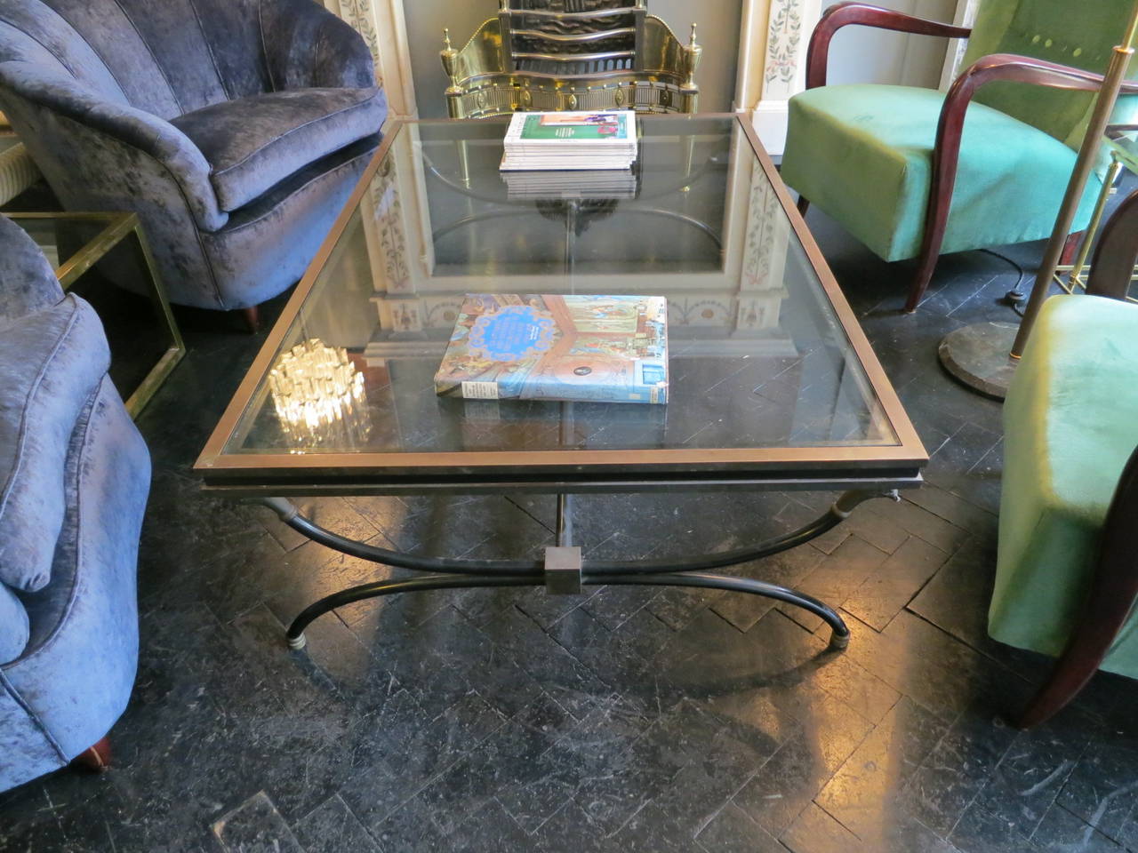 French Bronze Low Table 1
